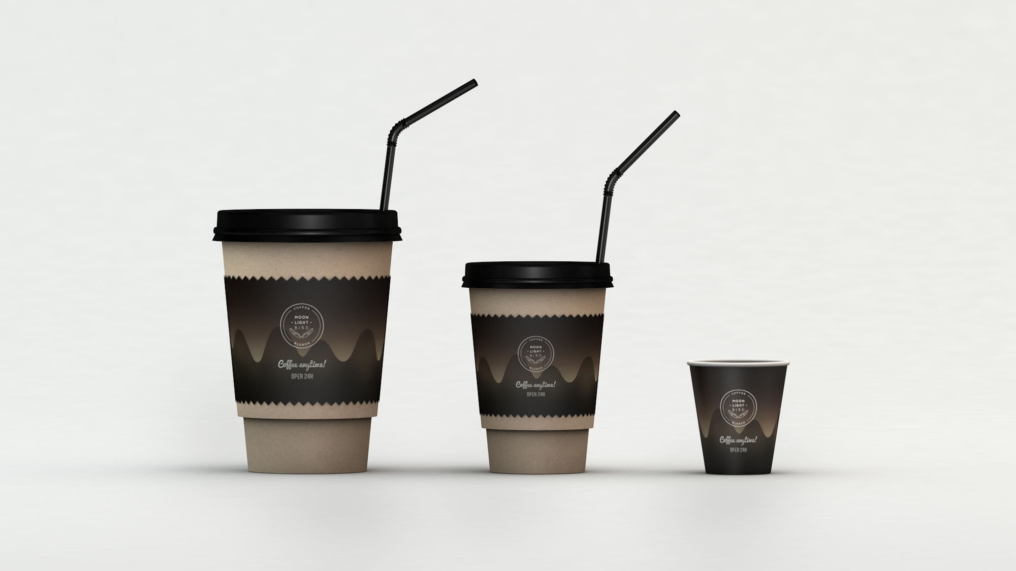 Coffee packaging design.