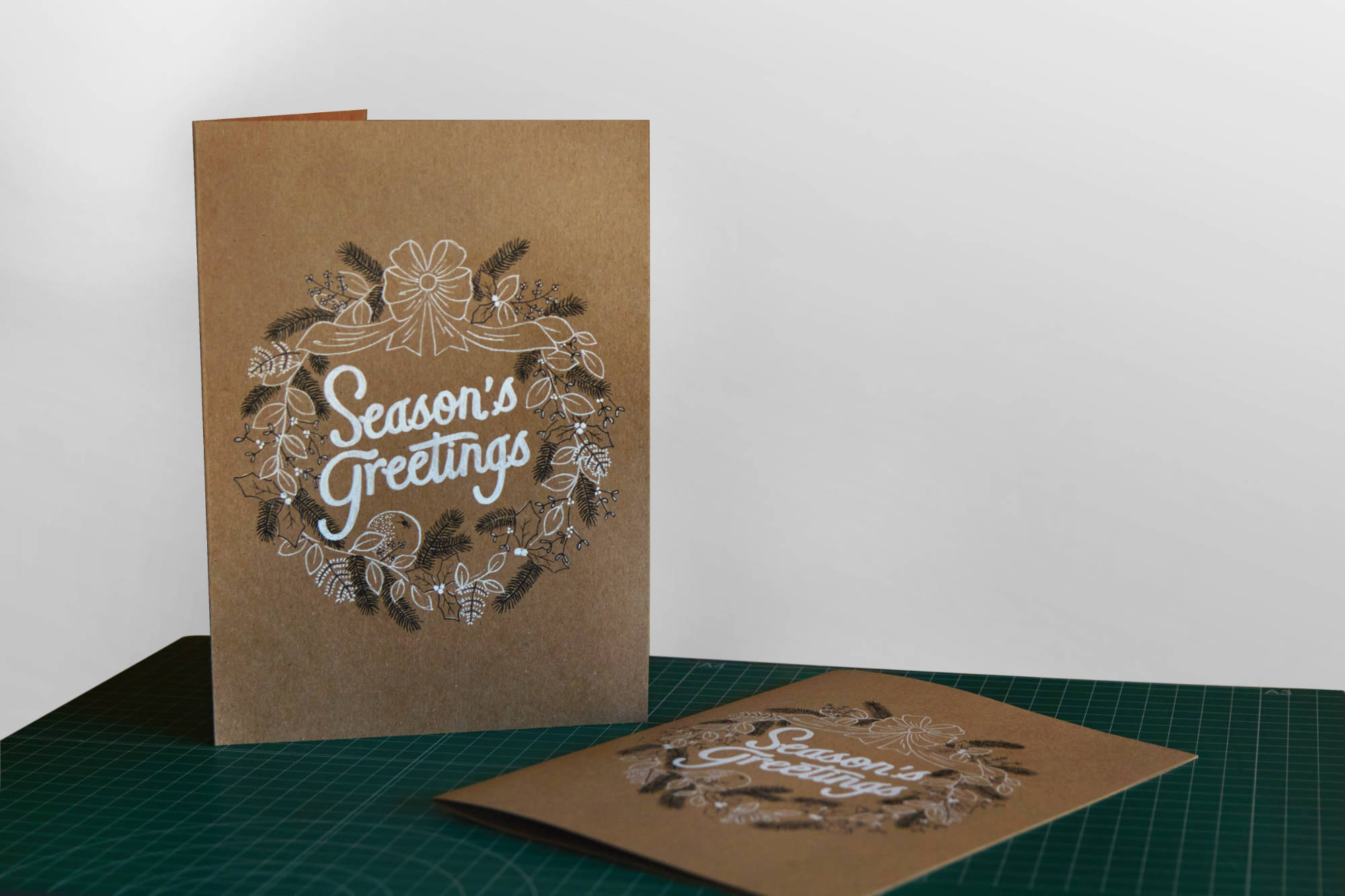 Lettering per a postal de Nadal 2023